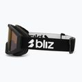 Окуляри гірськолижні Bliz Liner matte black/orange/silver mirror 4