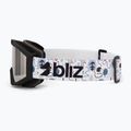 Дитячі гірськолижні окуляри Bliz Liner Jr matte black/brown/silver mirror 4