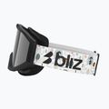 Дитячі гірськолижні окуляри Bliz Liner Jr matte black/brown/silver mirror 8