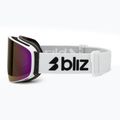 Окуляри гірськолижні Bliz Flow matte white/smoke/pink 4