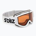Окуляри гірськолижні дитячі Bliz Pixie Jr matte white/orange