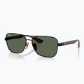 Окуляри сонцезахисні Ray-Ban Rb8336M Scuderia matt black/dark green 4