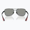 Окуляри сонцезахисні Ray-Ban Rb8336M Scuderia matt black/dark grey mirror blue/red 5
