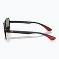 Окуляри сонцезахисні Ray-Ban Rb8336M Scuderia matt black/dark grey mirror blue/red 6