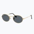 Окуляри сонцезахисні Ray-Ban Oval arista gold/blue 4