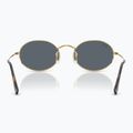 Окуляри сонцезахисні Ray-Ban Oval arista gold/blue 5