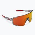 Окуляри сонцезахисні Bliz P003 transparent dark grey/brown red multi