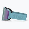Окуляри лижні Bliz G004 matte turquoise/brown/green multi 4