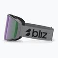 Окуляри лижні Bliz G004 matte grey/brown/purple multi 4
