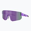 Окуляри сонцезахисні Bliz P005 transparent purple/smoke purple mirror