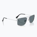 Окуляри сонцезахисні Ray-Ban Explorer III silver/dark blue polarized