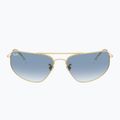 Окуляри сонцезахисні Ray-Ban RB3780 arista gold/transparent blue gradient 2
