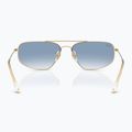 Окуляри сонцезахисні Ray-Ban RB3780 arista gold/transparent blue gradient 5
