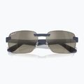 Окуляри сонцезахисні Ray-Ban RB4470 Polarized+ Lenses sand dark blue/grey gradient chromance 3