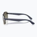 Окуляри сонцезахисні Ray-Ban RB4470 Polarized+ Lenses sand dark blue/grey gradient chromance 6