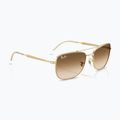 Сонцезахисні окуляри Ray-Ban Bain Bridge arista gold/brown gradient