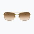 Сонцезахисні окуляри Ray-Ban Bain Bridge arista gold/brown gradient 2