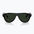 Окуляри з камерою Ray-Ban Meta Aviator shiny black/trs g. green 7