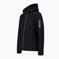 Куртка софтшел жіноча CMP Zip Hood чорна 39A5006 2