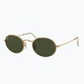 Окуляри сонцезахисні Ray-Ban Oval arista gold/green g-15 4