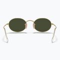 Окуляри сонцезахисні Ray-Ban Oval arista gold/green g-15 5