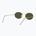Окуляри сонцезахисні Ray-Ban Oval arista gold/green g-15 6