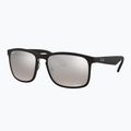 Окуляри сонцезахисні Ray-Ban Rb4264 Polarized+ Lenses matte black/silver polarized+ 3