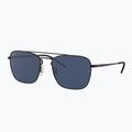Окуляри сонцезахисні Ray-Ban RB3588 matt black/dark blue 4