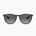 Окуляри сонцезахисні Ray-Ban Erika matt black/grey 2