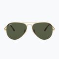 Окуляри сонцезахисні Ray-Ban Aviator Metal II gold arista/green g-15 2