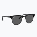 Окуляри сонцезахисні Ray-Ban Clubmaster Marble black/dark grey