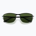 Окуляри сонцезахисні Ray-Ban Rb3671 Polarized+ Lenses black silver/dark green polarized+ 3