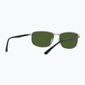 Окуляри сонцезахисні Ray-Ban Rb3671 Polarized+ Lenses black silver/dark green polarized+ 6