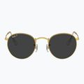 Окуляри сонцезахисні Ray-Ban Round Metal gold/black polarized 2