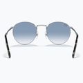 Окуляри сонцезахисні Ray-Ban New Round silver/blue 5
