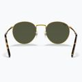Окуляри сонцезахисні Ray-Ban New Round gold/green 5
