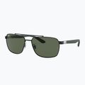 Окуляри сонцезахисні Ray-Ban RB3701 black/dark green 4