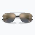 Окуляри сонцезахисні Ray-Ban RB3701 Polarized+ Lenses silver/blue gold polarized+ 3