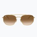 Окуляри сонцезахисні Ray-Ban RB3707 Polarized+ Lenses arista gold/brown 2
