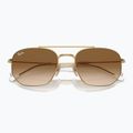 Окуляри сонцезахисні Ray-Ban RB3707 Polarized+ Lenses arista gold/brown 3