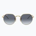 Окуляри сонцезахисні Ray-Ban Jack arista gold/blue grey 2