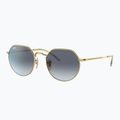Окуляри сонцезахисні Ray-Ban Jack arista gold/blue grey 4