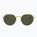 Окуляри сонцезахисні Ray-Ban Jack gold/green 2