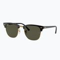 Окуляри сонцезахисні Ray-Ban Clubmaster Classic black/gold/green g-15 4