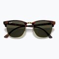 Окуляри сонцезахисні Ray-Ban Clubmaster Classic tortoiseshell/gold/green g-15 3