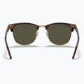 Окуляри сонцезахисні Ray-Ban Clubmaster Classic tortoiseshell/gold/green g-15 5