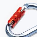 Карабін Climbing Technology Hms Snappy Cf Tg/Triplex L4610006 Bś сріблясто-червоний 2C46100YRC 3