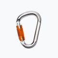 Карабін Climbing Technology Hms Snappy Cf Twist Lock L4600006 сріблясто-помаранчевий 2C46000ZPE 2
