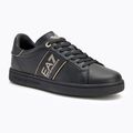 EA7 Туфлі потрійні Emporio Armani Classic Logo чорні/золоті