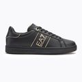 EA7 Туфлі потрійні Emporio Armani Classic Logo чорні/золоті 2